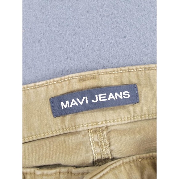 Mavi Jeans Zach Straight Leg Pants Mens 31x30 Khaki Chino Stretch Casual - Picture 7 of 12